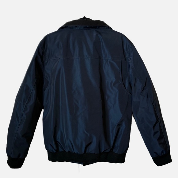 Marc New York Andrew Marc Navy Puffer Down Filled Jacket Men’s Small - Picture 3 of 16